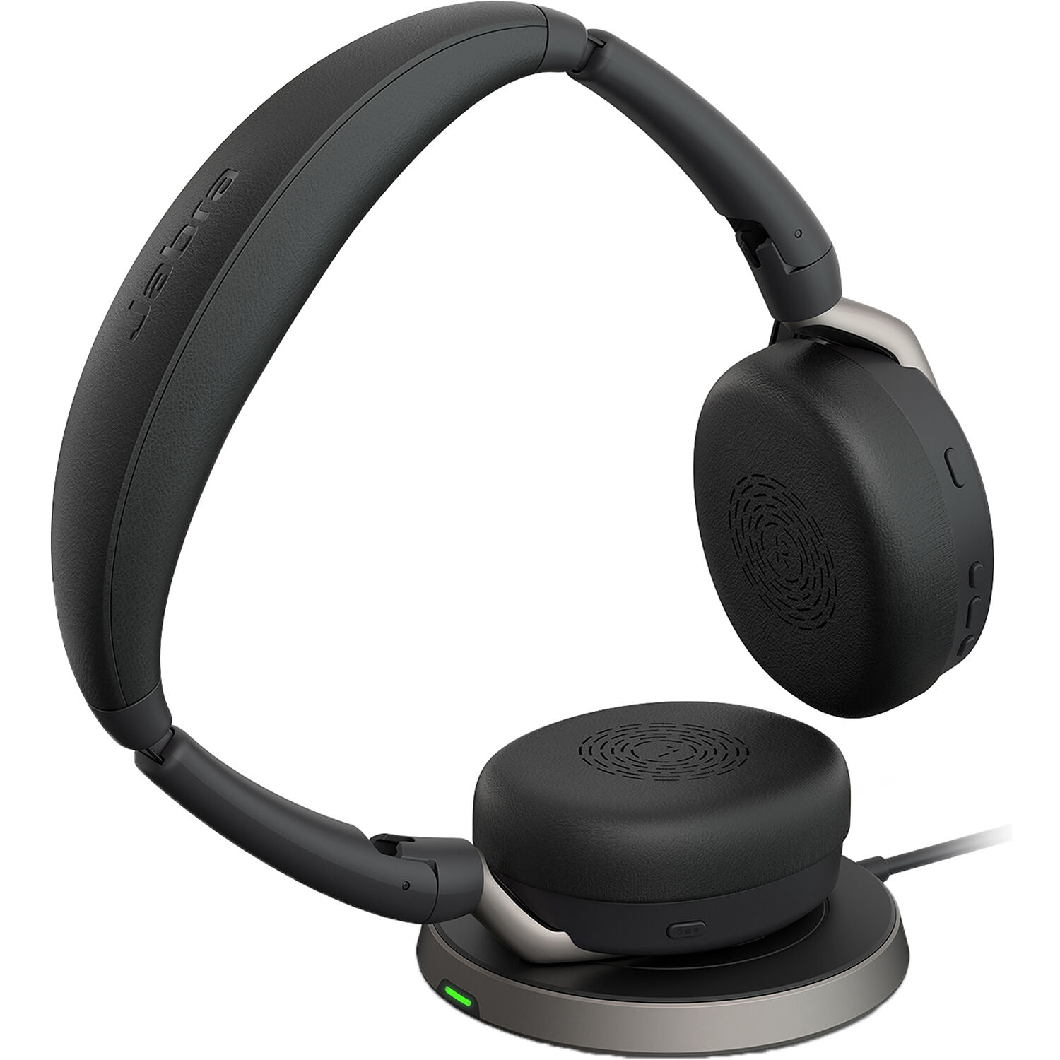 Evolve2 65 Flex Stereo Wireless (Bluetooth) Headset UC USB Type-C Wireless Charging — Jabra