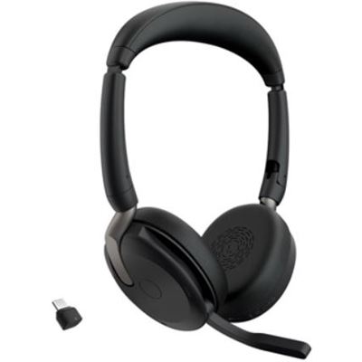 Evolve2 65 Flex Stereo Wireless (Bluetooth) Headset MS USB Type-C — Jabra