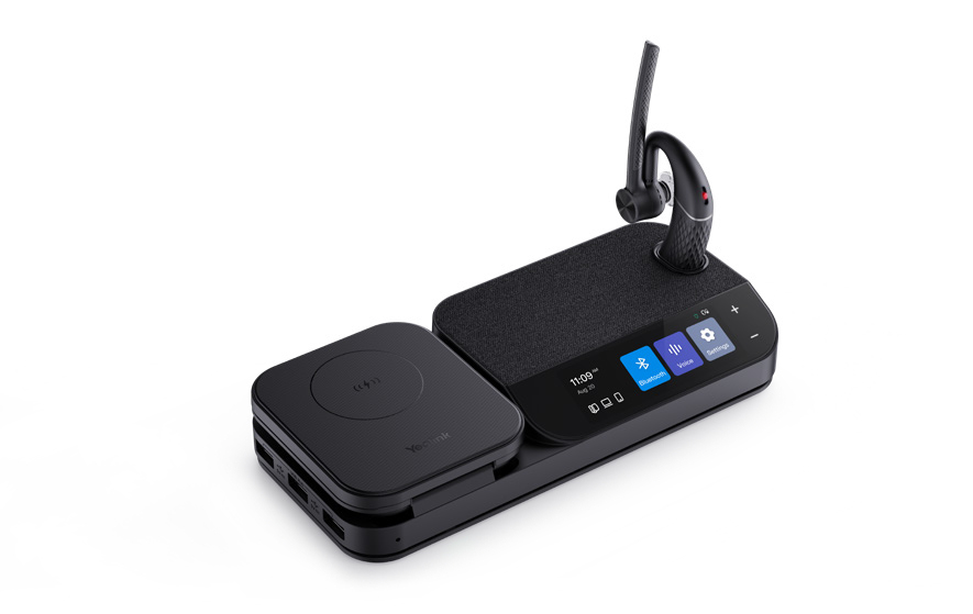 Yealink BH71-WORKSTATION Headset & Workstation with 3in colour touch screen speakerphone — Yealink