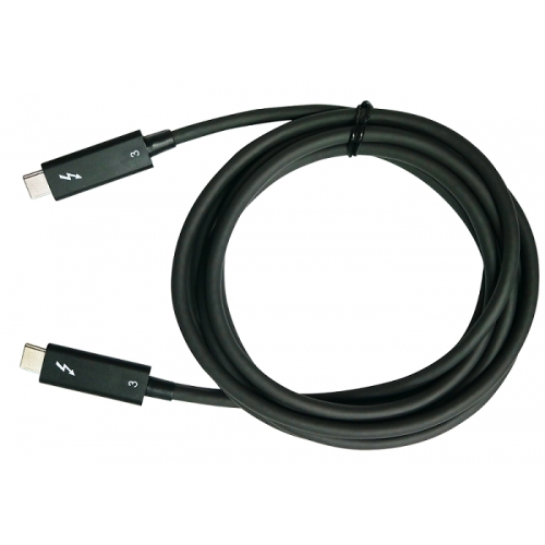 QNAP CAB-TBT320M-40G-LINTES 2m Thunderbolt3 Type-C 40Gbps active cable — QNAP