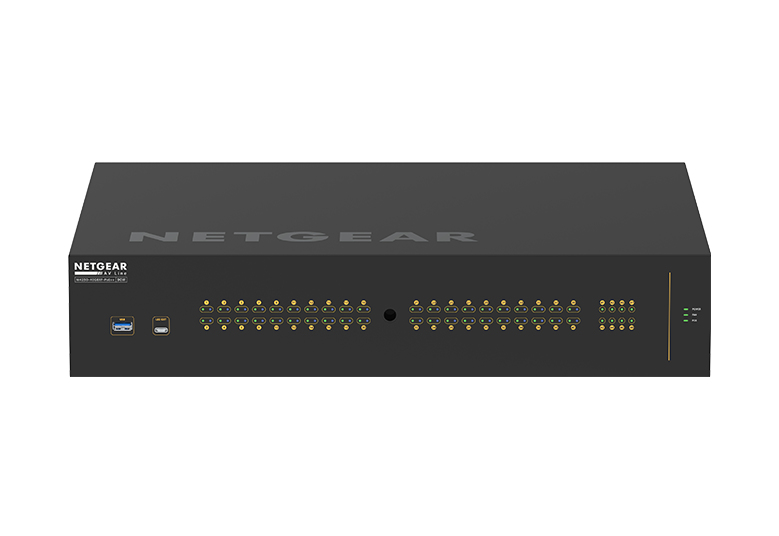 NETGEAR GSM4248UX-100AJS AV Line 40-Port Gigabit PoE++ Managed Switch with 8x SFP+ — NETGEAR
