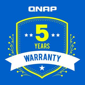 Upgrade standard 2 year warranty to 5 years - Blue — QNAP