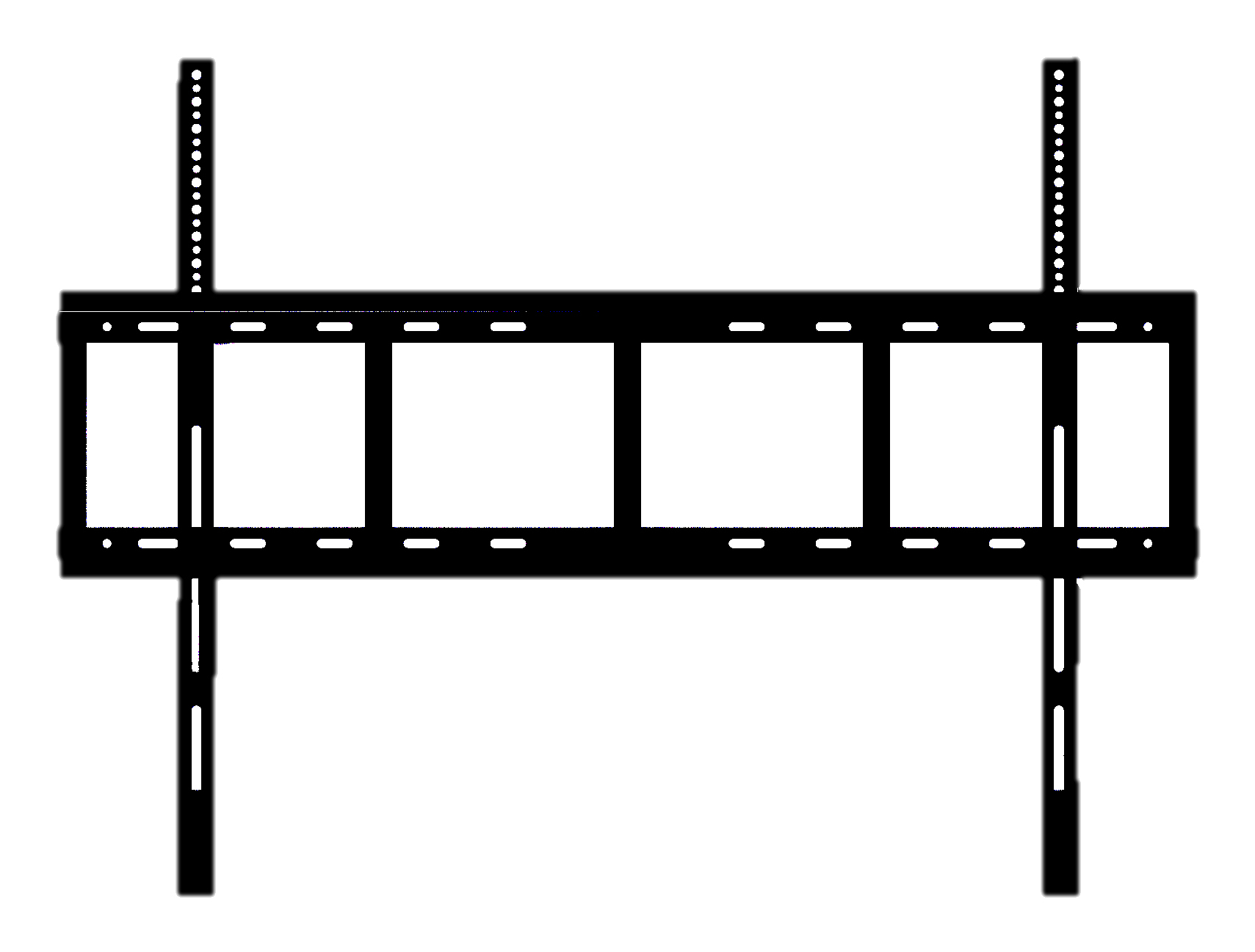 Yealink MB-WALLMOUNT-860 Wall mount for MeetingBoard 75/86 Pro — Yealink