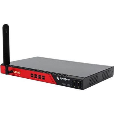 OM2224-24E-10G 24 selectable serial ports + 24x 1GbE switch 10GbE SFP+ Docker Support TPM 2.0 4G LTE-A Pro Dual DC — Opengear