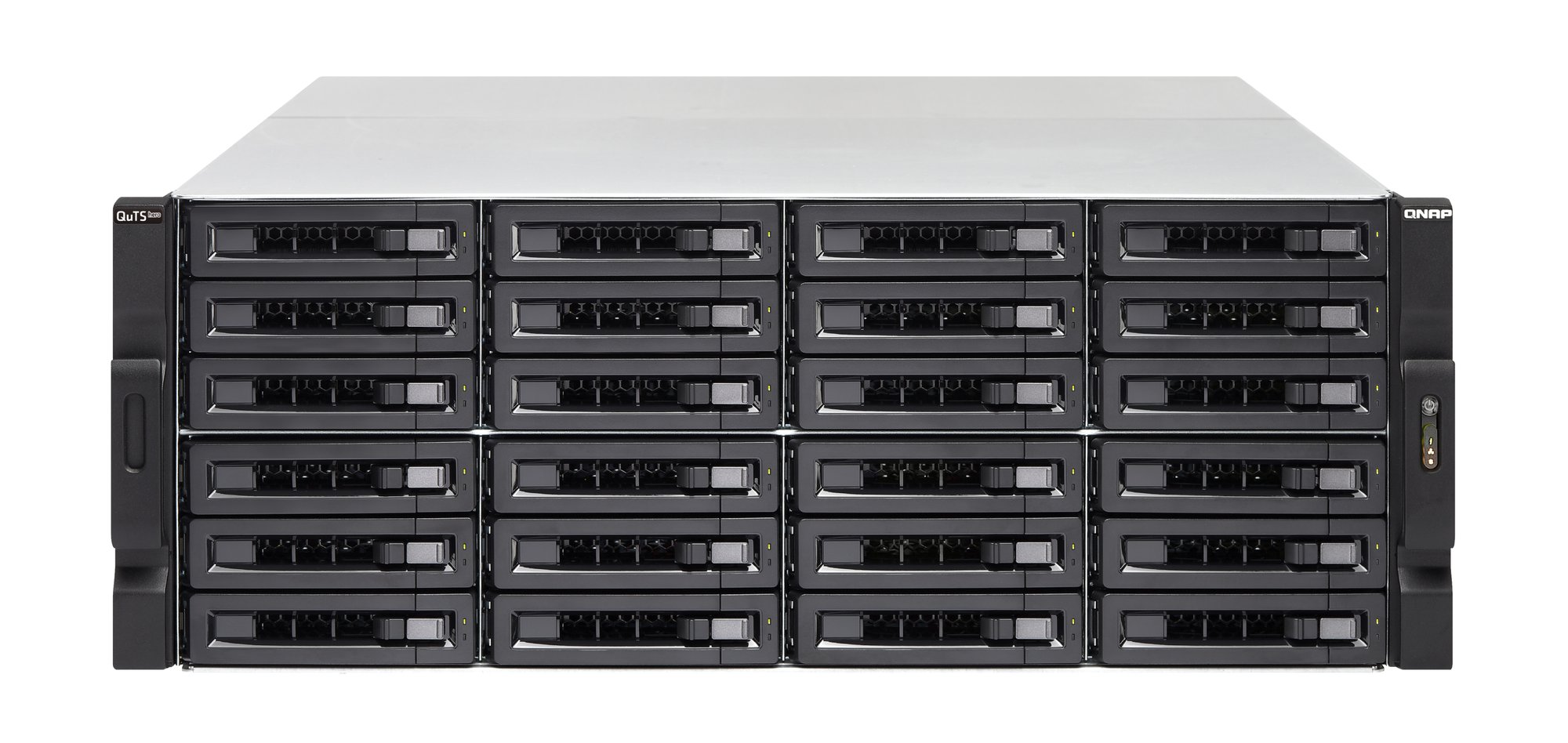 QNAP TS-H2477XU-RP-3700X-32G 24-Bay Rackmount NAS Ryzen 7 3700X 8-core CPU 32GB RAM Dual Power — QNAP