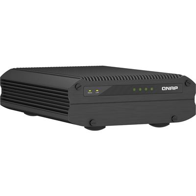 10GbE industrial NAS for harsh environments 4x 2.5 in. SATA SSD Wide temperature range Fanless — QNAP