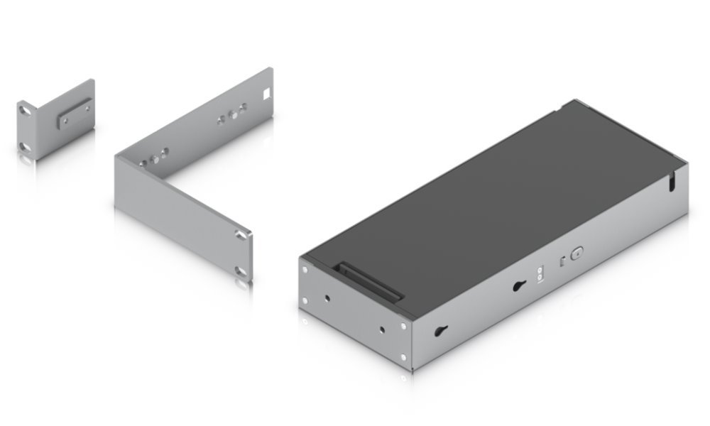 1U rack-mount accessory for UniFi Pro Max 16 switches — Ubiquiti