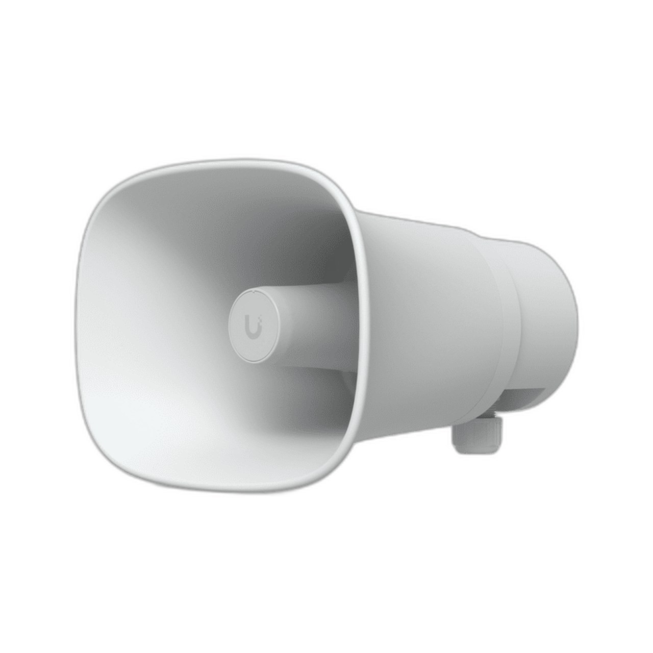All-weather PoE 120 dB horn speaker with advanced AI — Ubiquiti