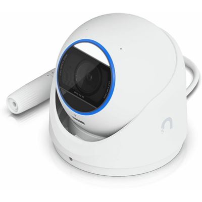 UniFi Protect G6 Pro Turret Camera 8 Megapixel 4K 40m Infrared IK04 IP66 microSD slot White — Ubiquiti