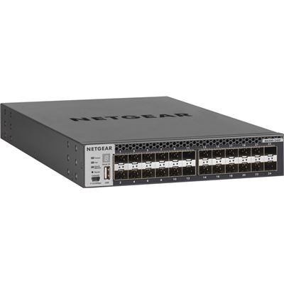 24-Port 10GigE Stackable Managed Switch with 24xSFP+ — NETGEAR