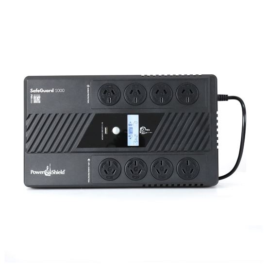 POWERSHIELD SafeGuard 1000VA (600W) Line Interactive UPS, 4 x NZ — Powershield