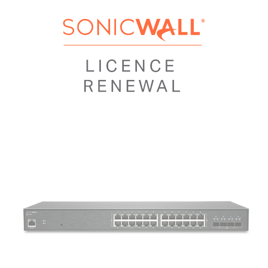WIRELESS NETWORK MANAGEMENT ESSENTIAL AND SUPPORT FOR SONICWALL SWITCH SWS14-24 1YR — SONICWALL