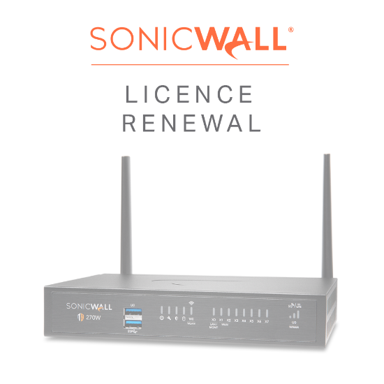 SONICWALL CONTENT FILTERING SERVICE FOR TZ270W 1YR — SONICWALL