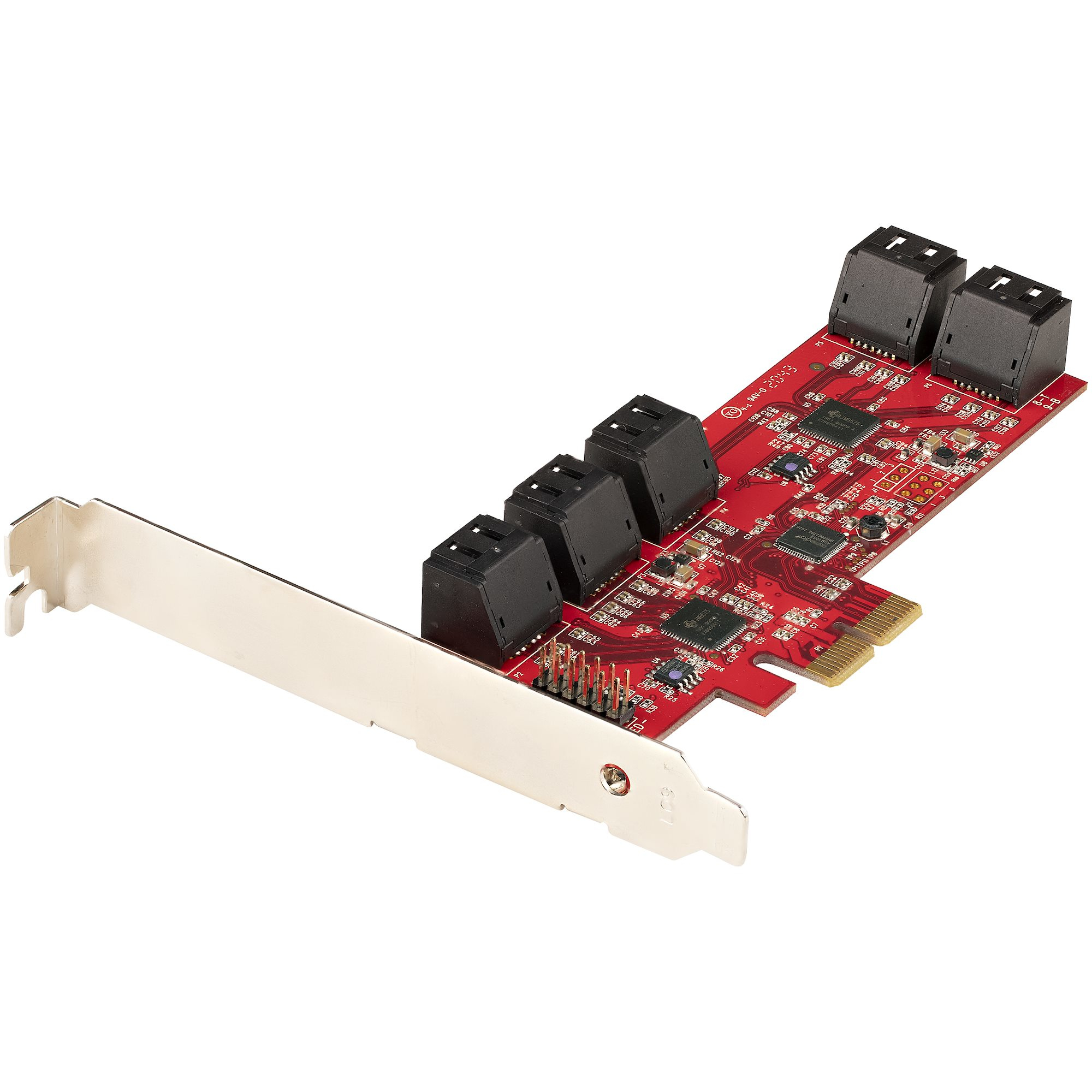 STARTECH.COM SATA PCIE CARD - 10 PORT 6GBPS PCIE SATA EXPANSION, 2 YR — STARTECH