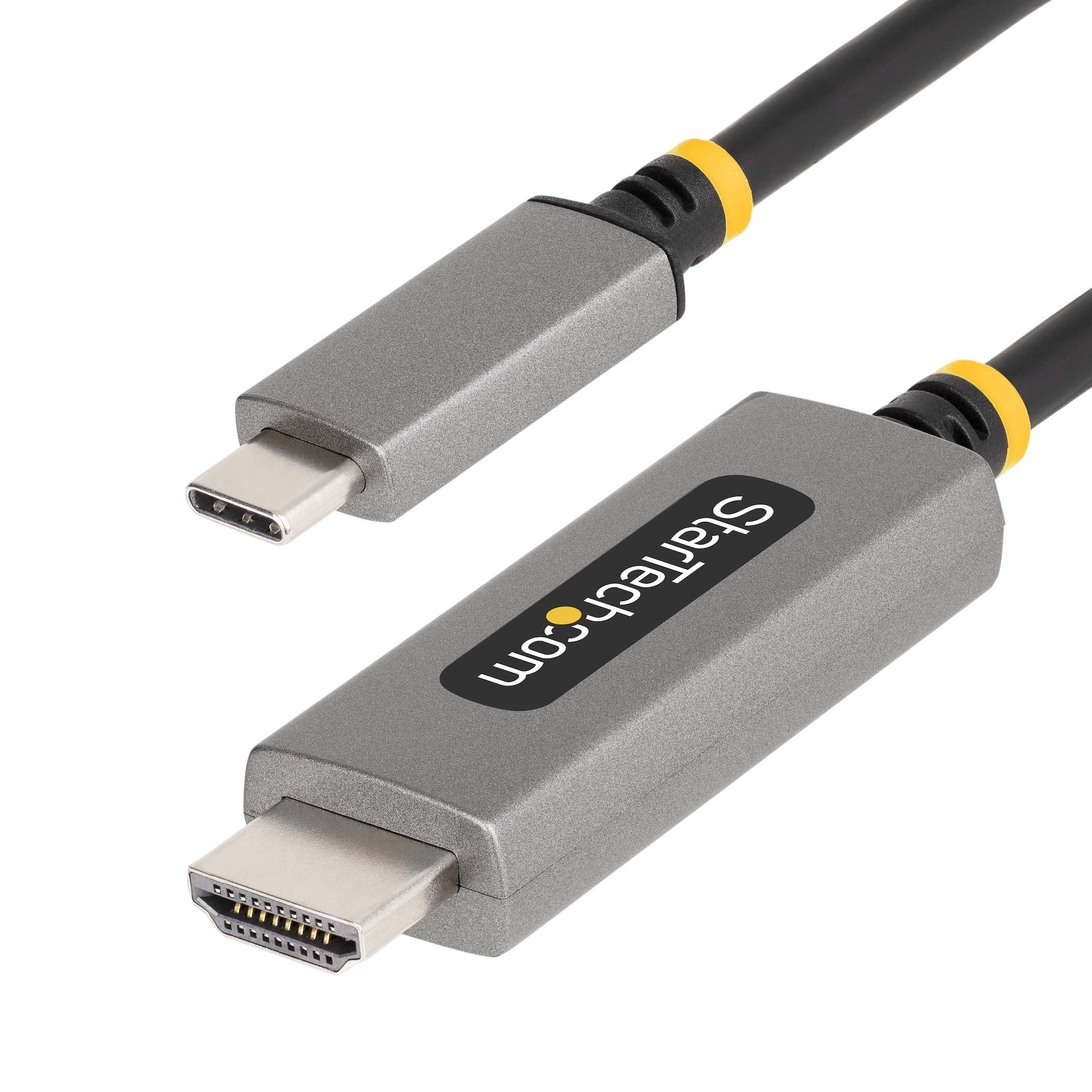 STARTECH.COM 1M USB-C TO HDMI ADAPTER CABLE, 8K 60HZ, HDR10, USB-C TO HDMI CONVERTER, 3 YR — STARTECH