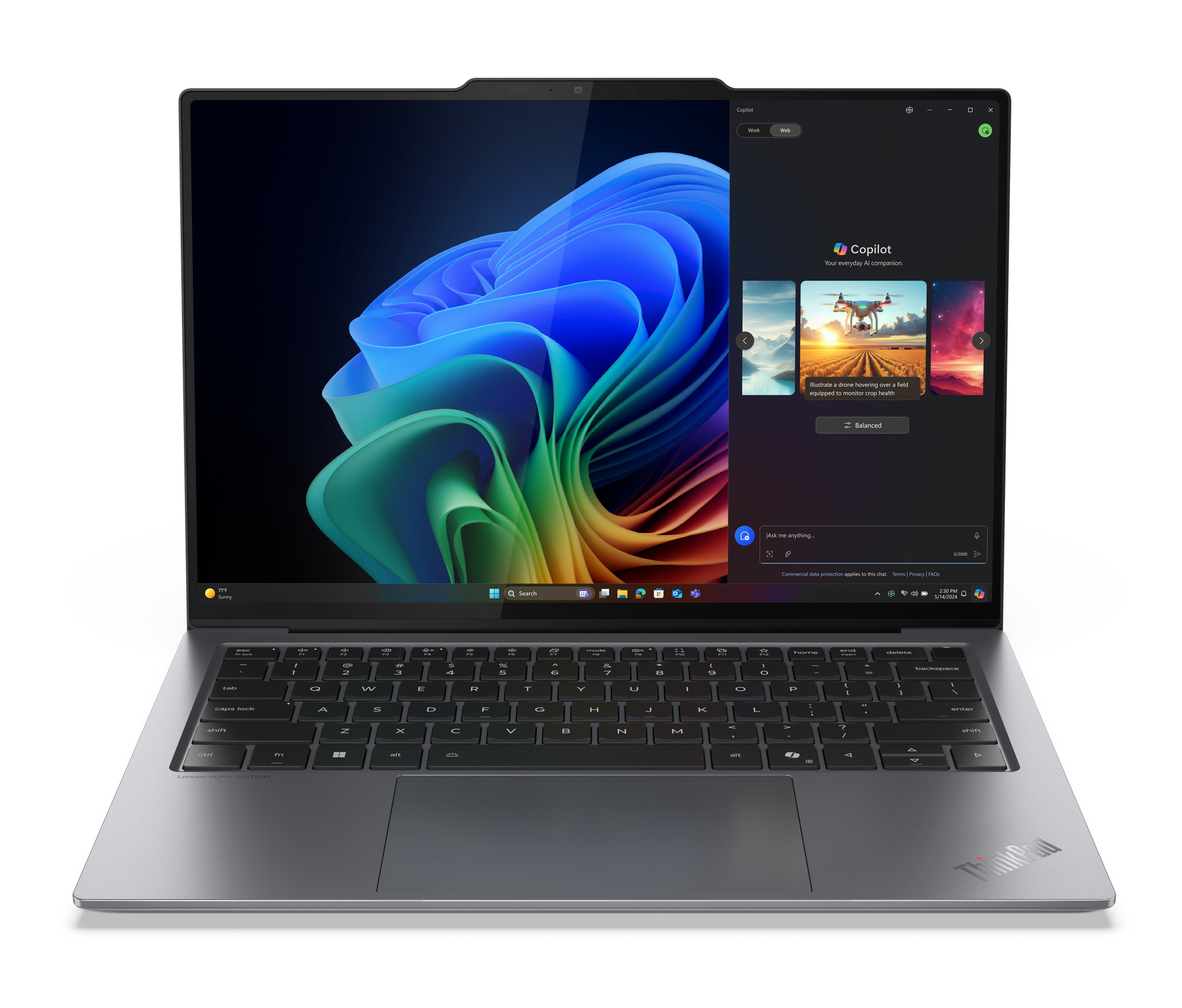 LENOVO X9 G1, 14" WUXGA OLED, ULTRA 5 228V, 32GB, 512GB, W11P, 3YP+CO, AI — LENOVO