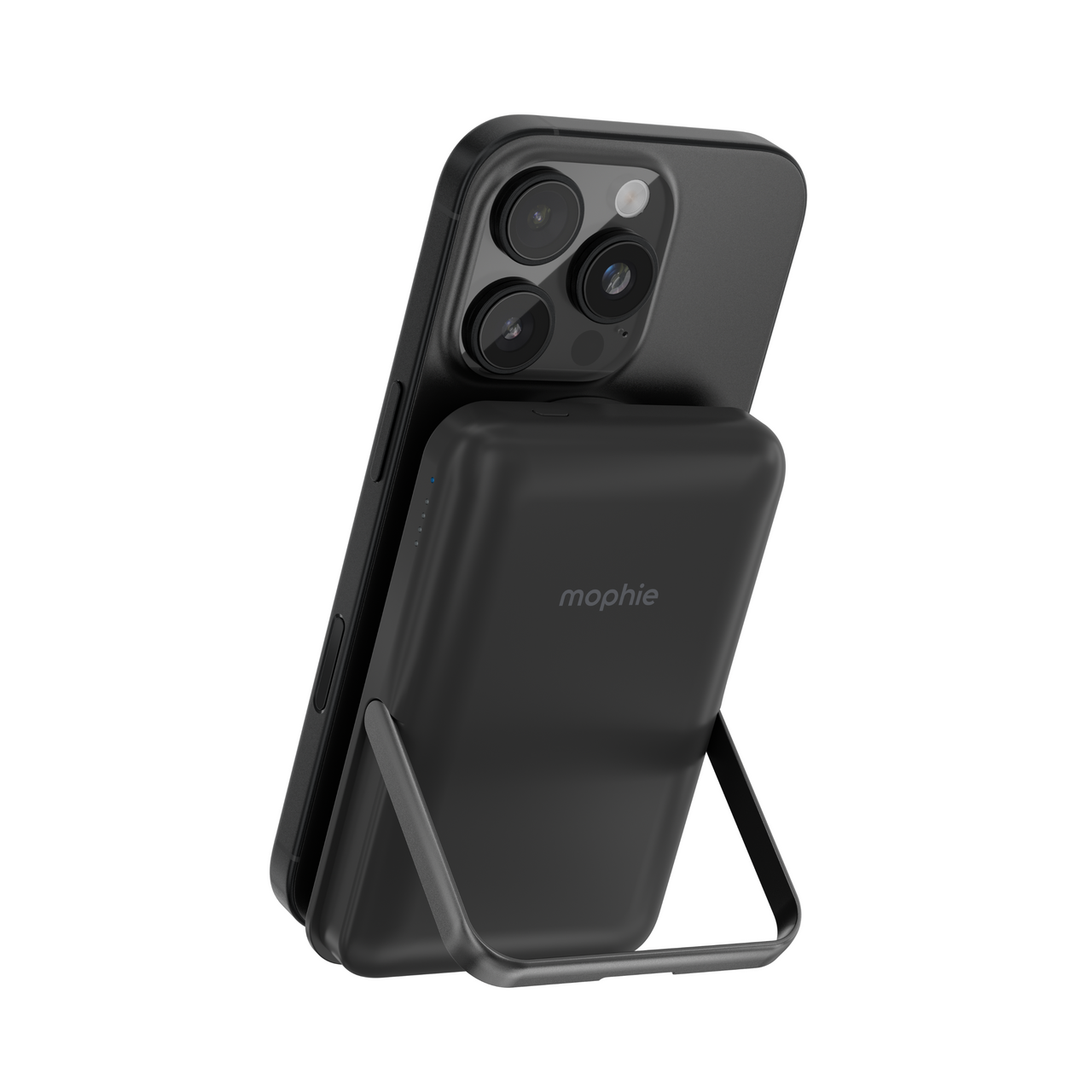 ZAGG mophie essential Powerstation Snap+ 10K with stand, Black — ZAGG