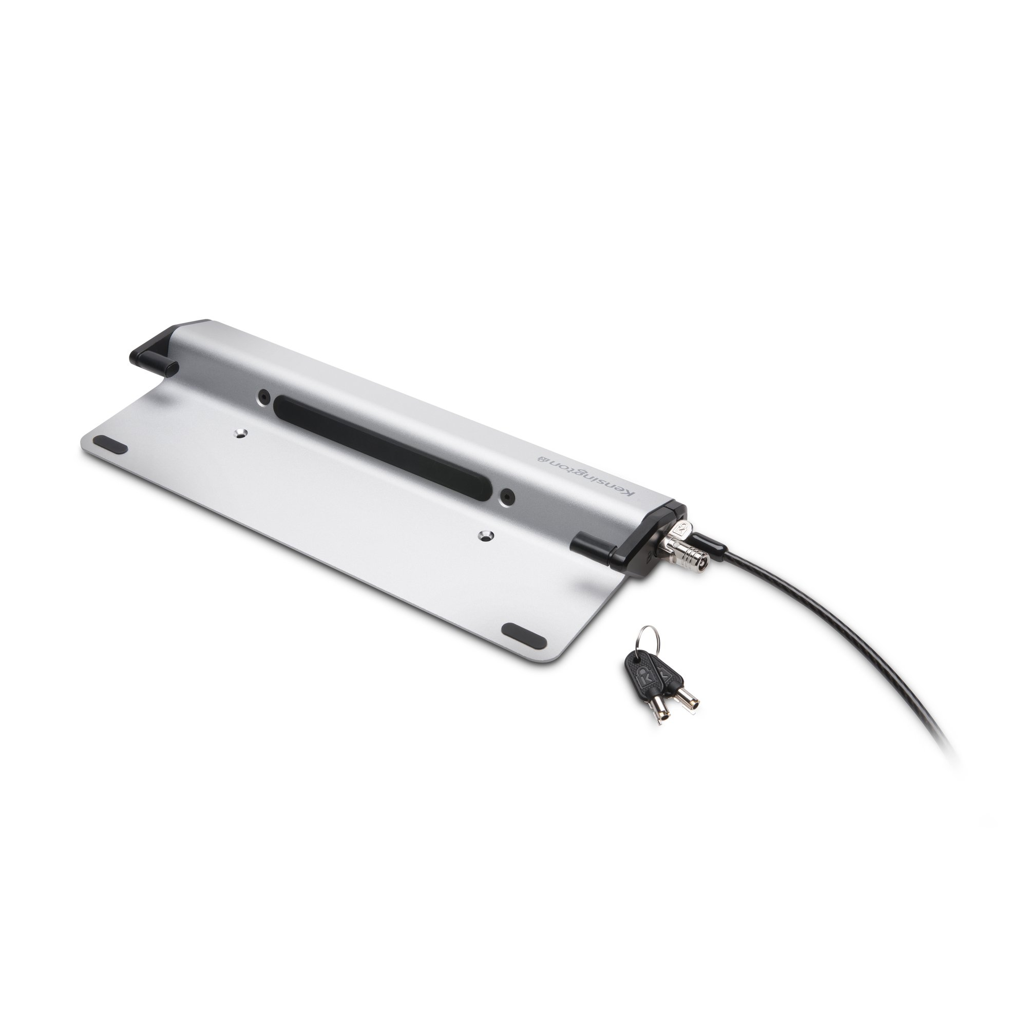 KENSINGTON LOCKING STATION WITH MICROSAVER 2.0 LOCK-FOR MAC AND SLIM 11"-15.6" NOTEBOOK — KENSINGTON