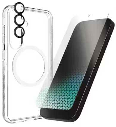 ZAGG InvisibleShield Premium 3-in-1 Bundle (CPS, XTR & Prem Lens) for Samsung Galaxy S25 — ZAGG