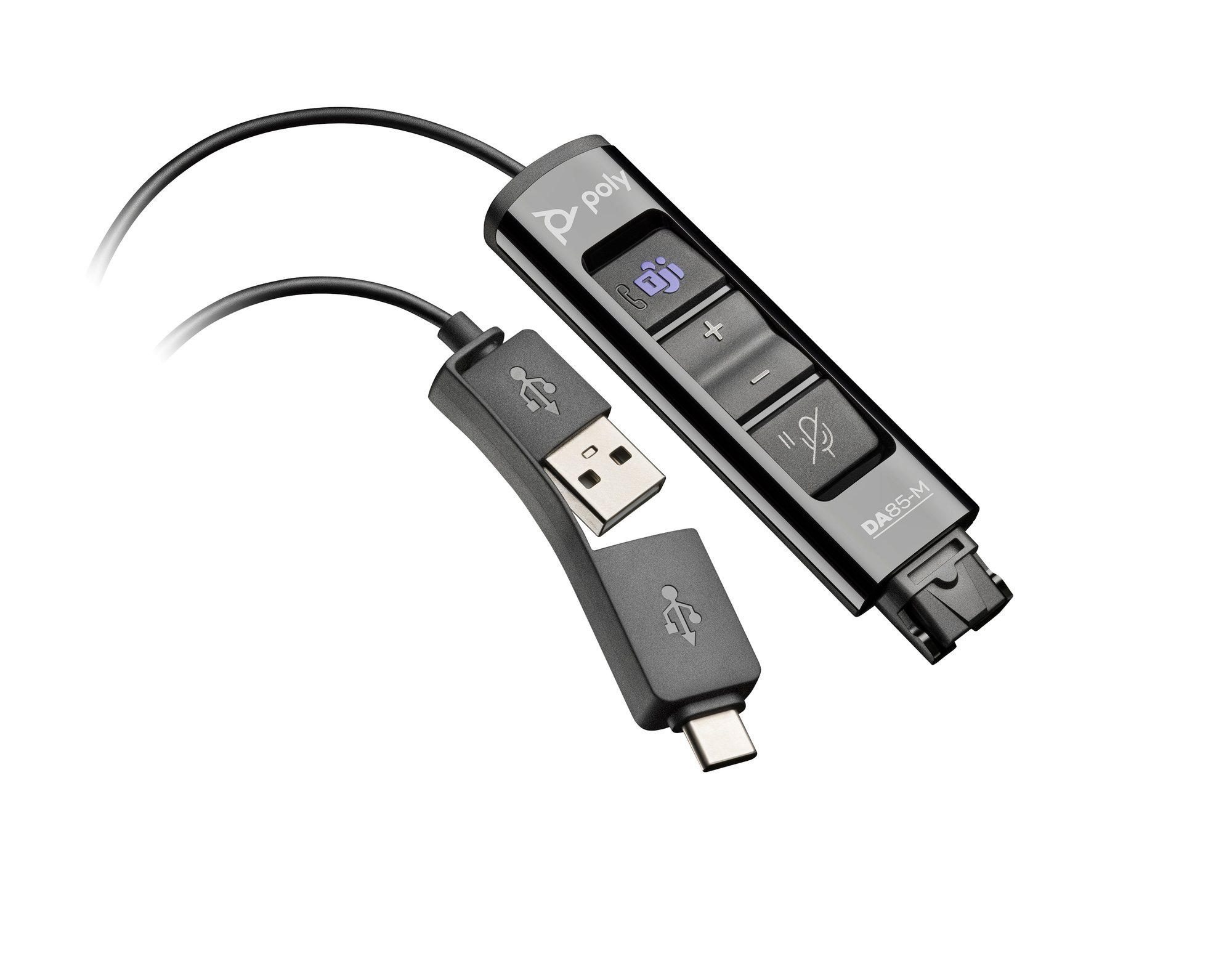 HP Poly DA85-M USB to QD Adapter — HP