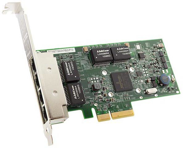 LENOVO THINKSYSTEM NETXTREME PCIE 1GB 4-PORT RJ45 ETHERNET ADAPTER BY BROADCOM — LENOVO