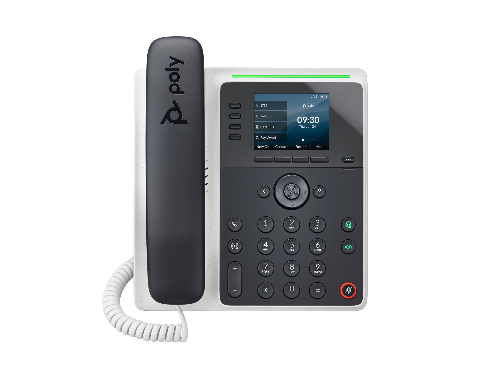 HP Poly Edge E220 IP Phone and PoE-enabled — HP