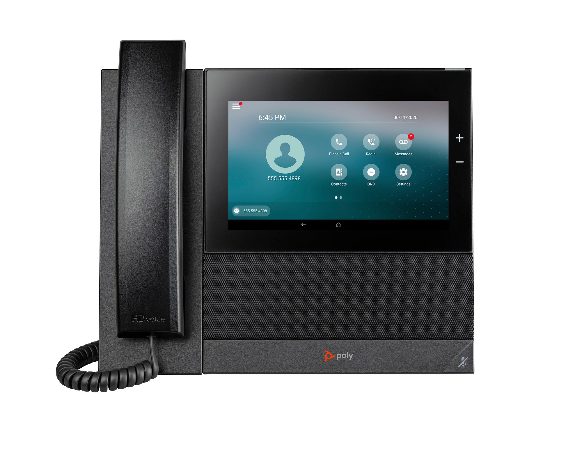 HP Poly CCX 600 Business Media Phone with Open SIP and PoE-enabled — HP