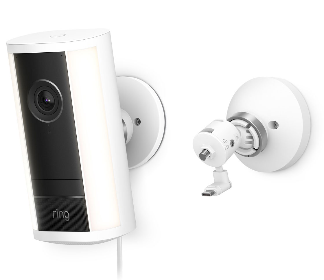Ring Spotlight Camera Pro (2nd Gen) White POE (1 pack) — RING