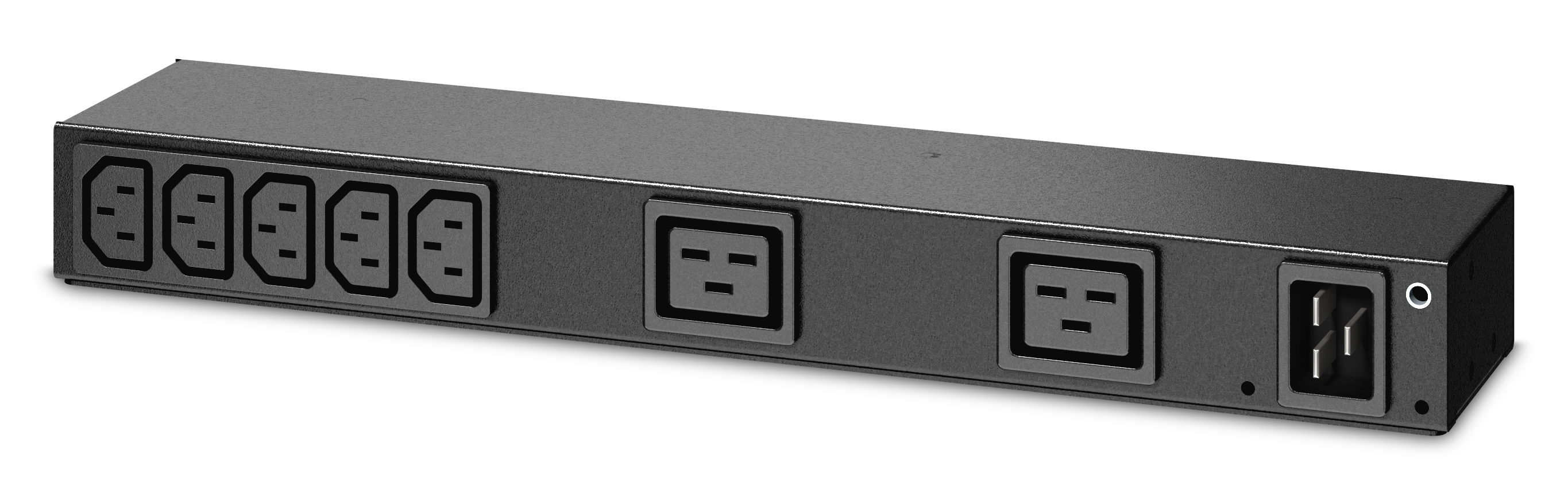 APC (AP6120A) RACK PDU, BASIC, 0U/1U, 100-240V/20A, 220-240V/16A, (7) C13, (2) C19 — APC