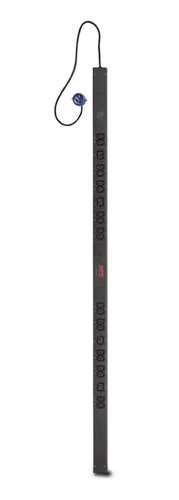 APC BASIC VERTICAL PDU, 230V, 16A, 3.7KW, C13(20), C19(4), IEC-309, 2YR — APC