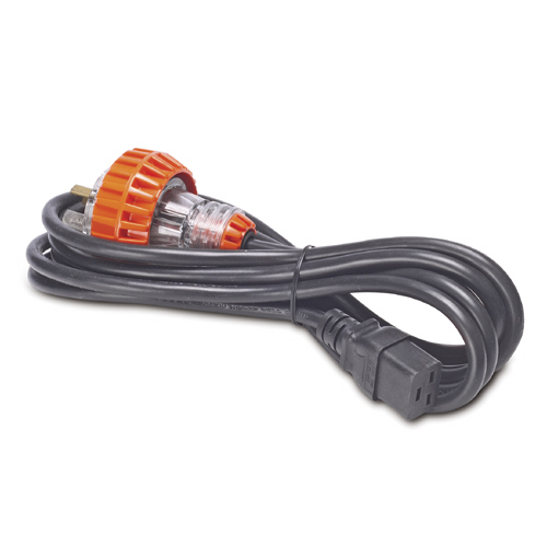 APC (AP9897) PWR CORD, 15A, 230V, C19 TO AUSN PLUG — APC