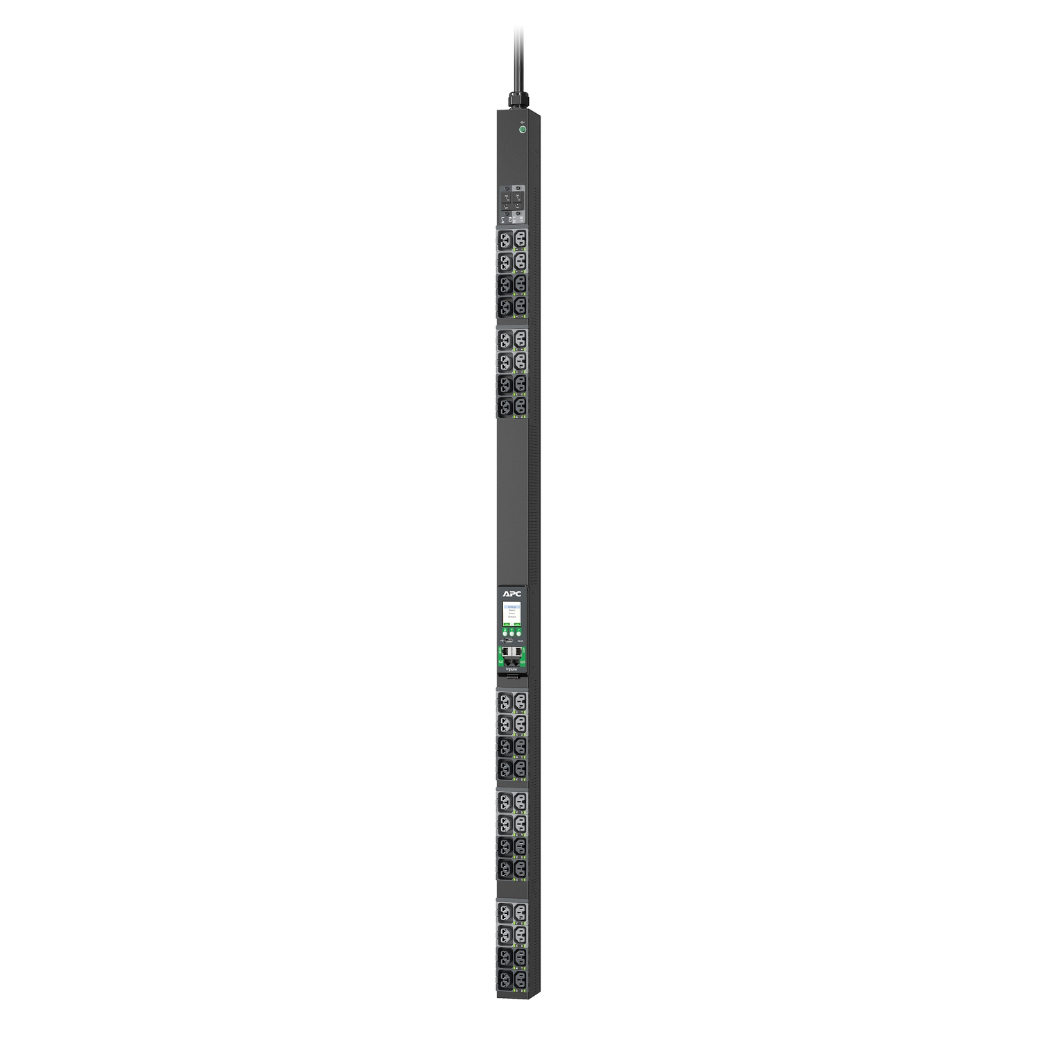 APC NetShelter Rack PDU Advanced, Switched, 7.4kW, 1PH, 230V, 32A, 332P6, 40 Outlet — APC
