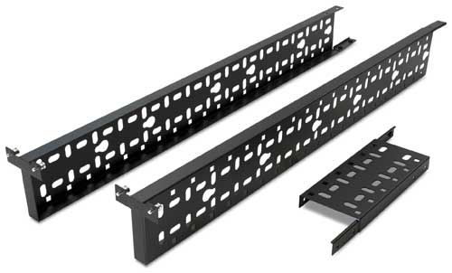 APC (AR7505) VERTICAL CABLE ORGANIZER, CENTER REAR MOUNT, NETSHELTER SX — APC