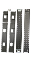 APC (AR7508) NETSHELTER SX 42U 750MM WIDE RECESSED RAIL KIT — APC