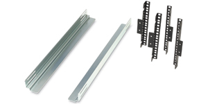 APC (AR8006A) EQUIPMENT SUPPORT RAILSFOR 600MM WIDE ENCLOSURE — APC