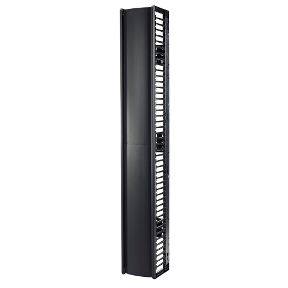 APC (AR8765) VALUELINE, VERT CAB MNGR - 2 & 4 POST RACKS, 84"H X 12"W, SINGLE-SIDED W DOOR — APC