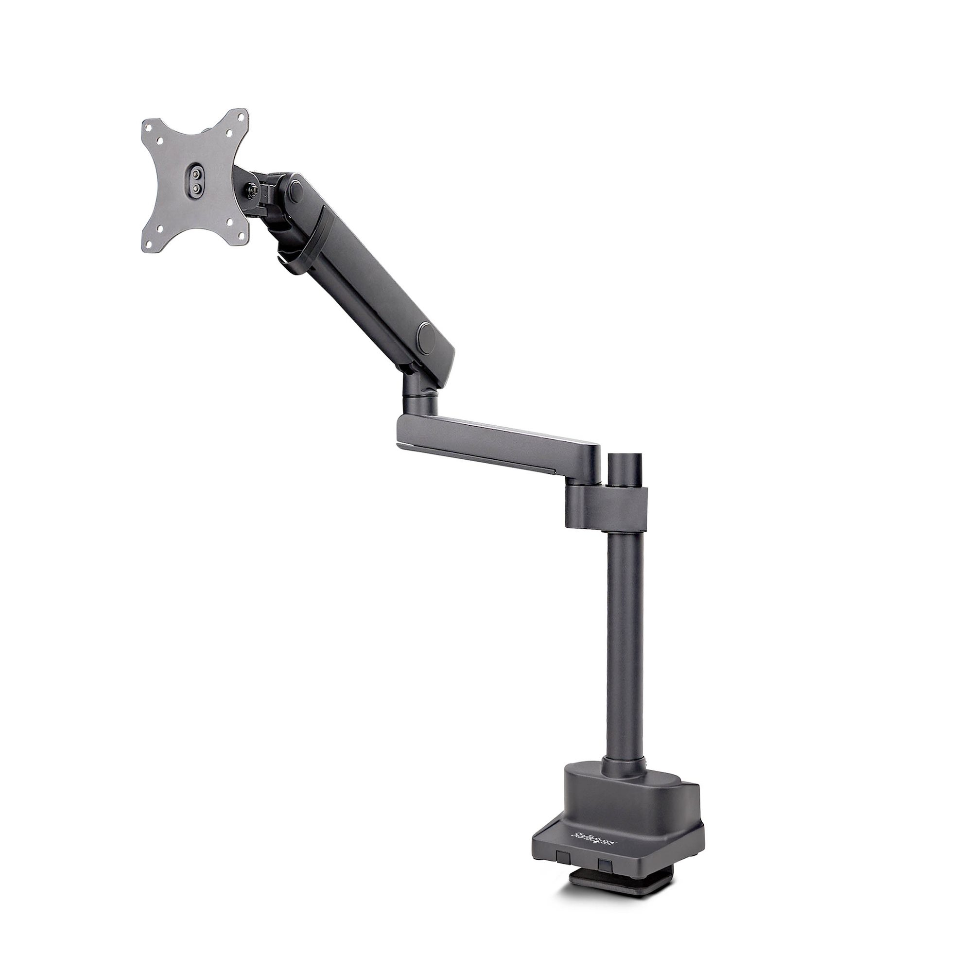 STARTECH.COM DESK MOUNT MONITOR ARM, UP TO 40IN VESA SCREEN AND 17.6LB, 5 YR — STARTECH