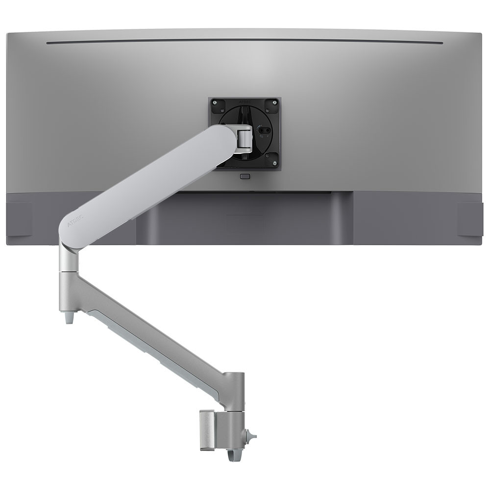 ATDEC DYNAMIC ARM WALL MOUNT SILVER — ATDEC