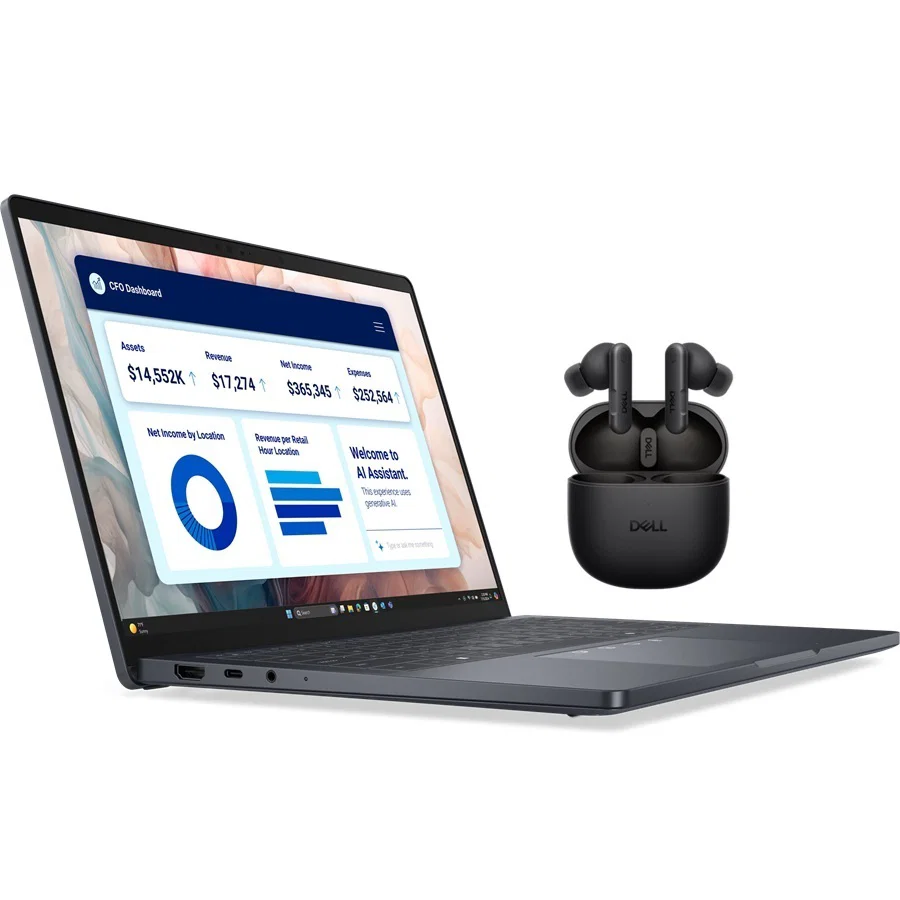DELL DEAL: PRO14 PREM NB 14" FHD+IR, U7-266V 16GB 512GB 3YPRO + DELL PRO PLUS EARBUDS — DELL