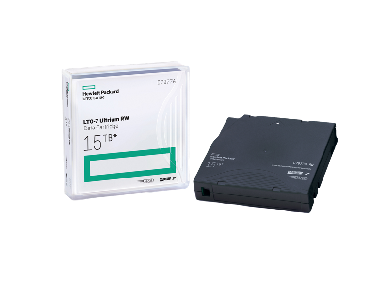HPE LTO-7 Ultrium 15TB RW Data Cartridge — HPE