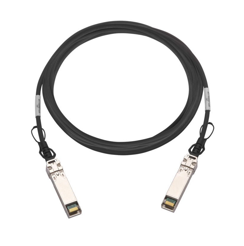 QNAP QSFP28 100GbE break out four SFP28 25GbE twinaxial direct attach cable, 1.5M — QNAP