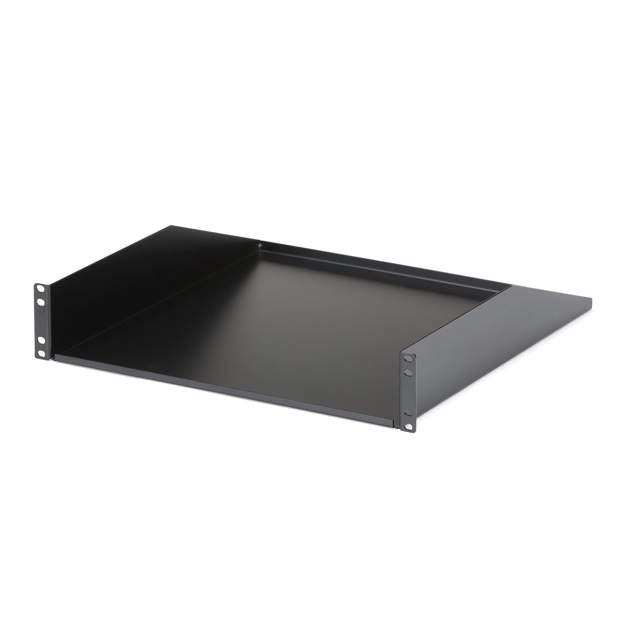 STARTECH.COM FIXED SERVER RACK SHELF 2U 18IN CANTILEVER SHELF 125LBS/56KG LTW — STARTECH