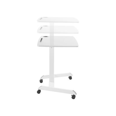 COMMBOX ROAMER MOBILE WORKSTATION HEIGHT ADJUSTABLE, 80CM X 56CM WORK SURFACE, HOOK — COMMBOX