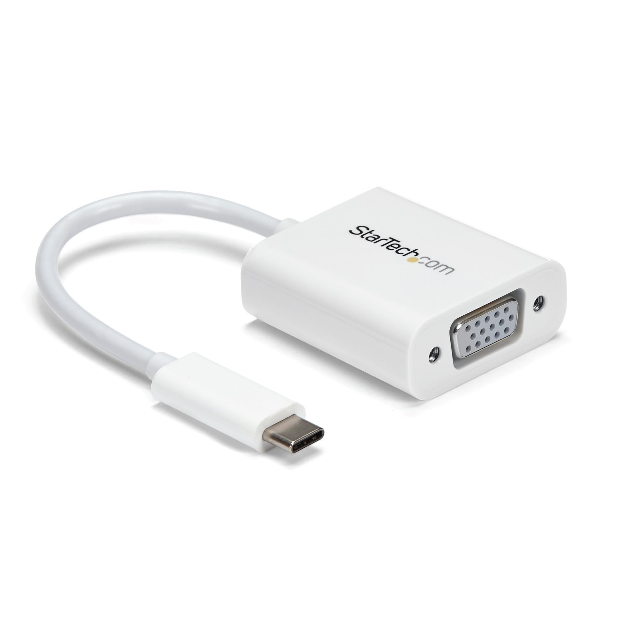 STARTECH.COM USB C TO VGA ADAPTER 1080P - USB TYPE-C TO VGA VIDEO CONVERTER 3 YR — STARTECH