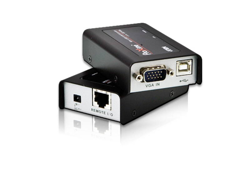 ATEN MINI USB VGA CAT 5 KVM EXTENDER — ATEN
