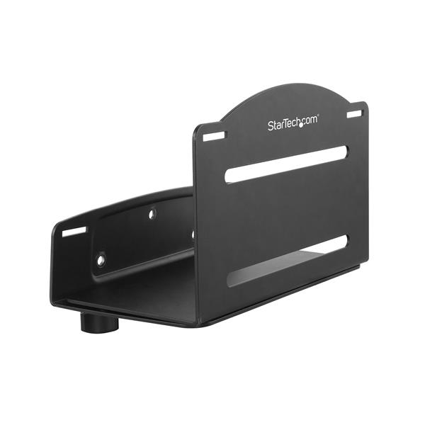 STARTECH.COM WALL MOUNT CPU HOLDER - ADJUSTABLE WIDTH 4.8 TO 8.3" 5 YR — STARTECH