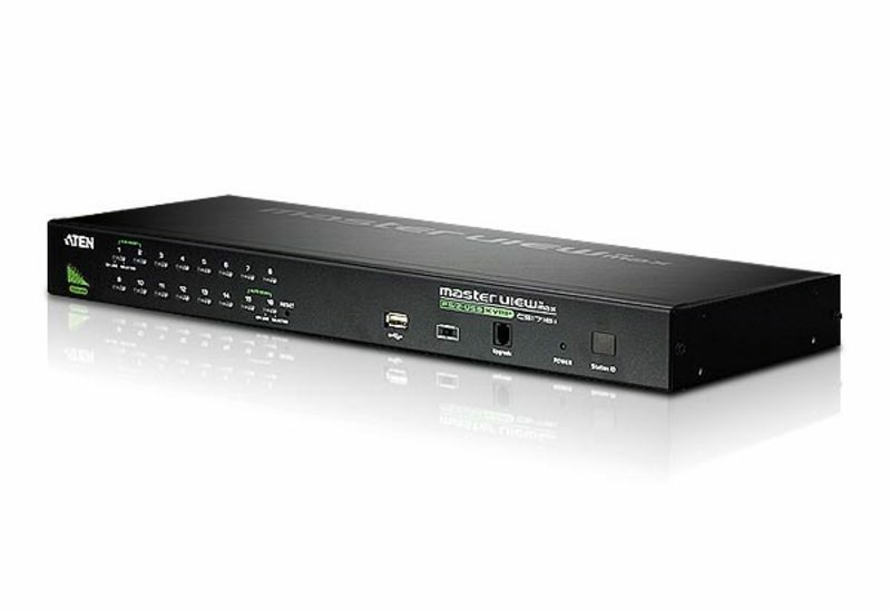 ATEN 16-PORT PS/2 USB VGA KVMP SWITCH — ATEN