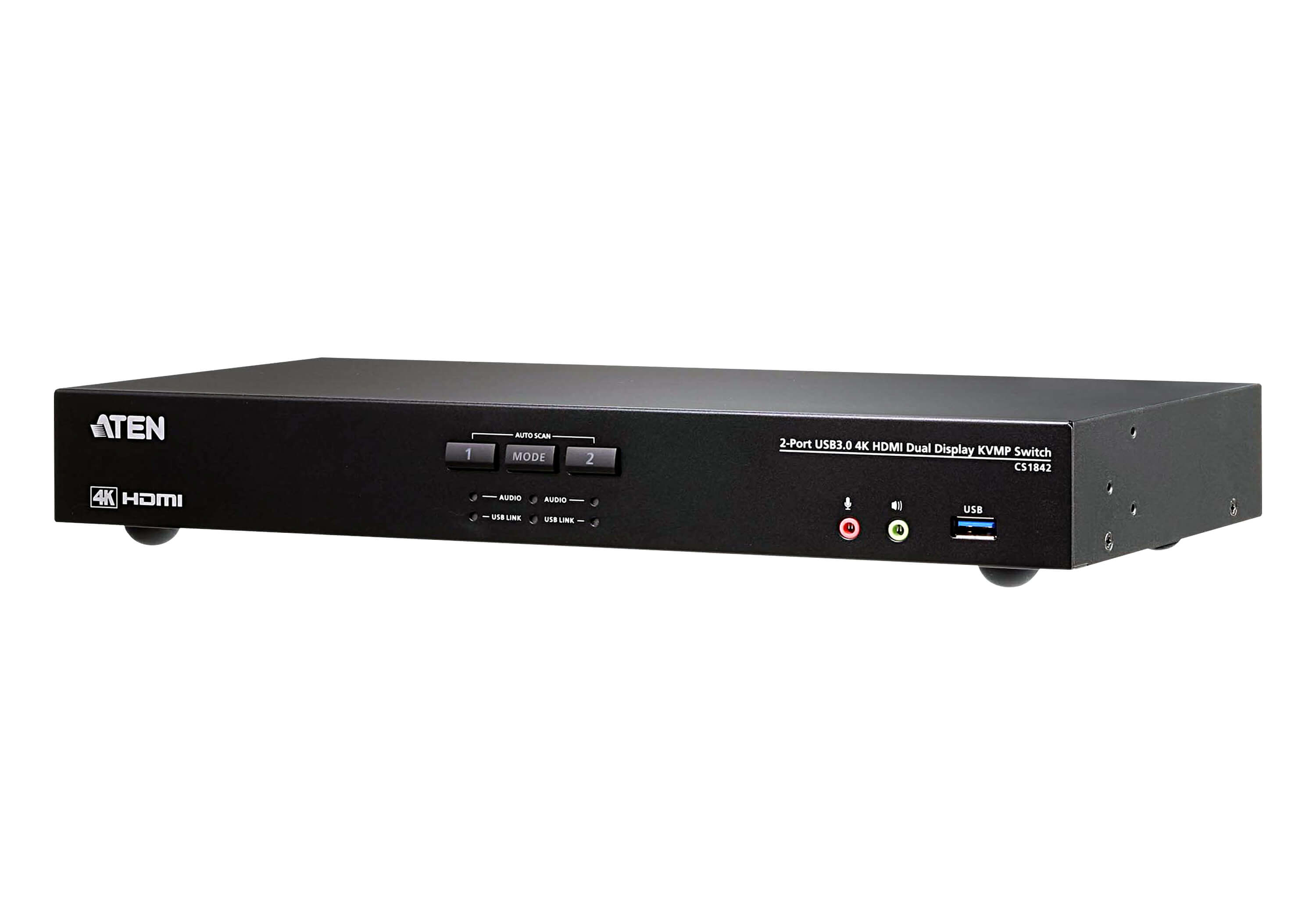 ATEN 2 PORT USB 3.0 4K 60HZ DUAL HDMI KVMP SWITCH — ATEN