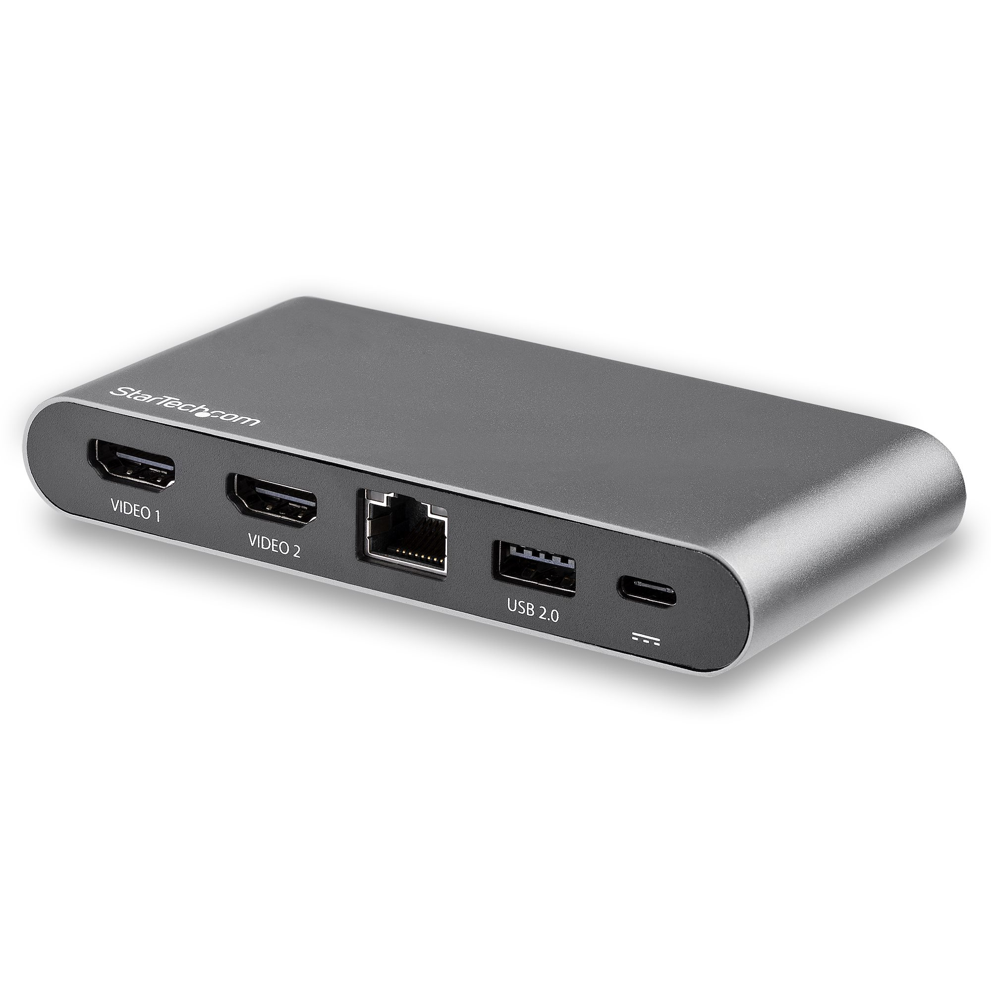 STARTECH.COM MINI USB C DOCK - 4K DUAL MONITOR HDMI MULTIPORT ADAPTER - PD 3 YR — STARTECH