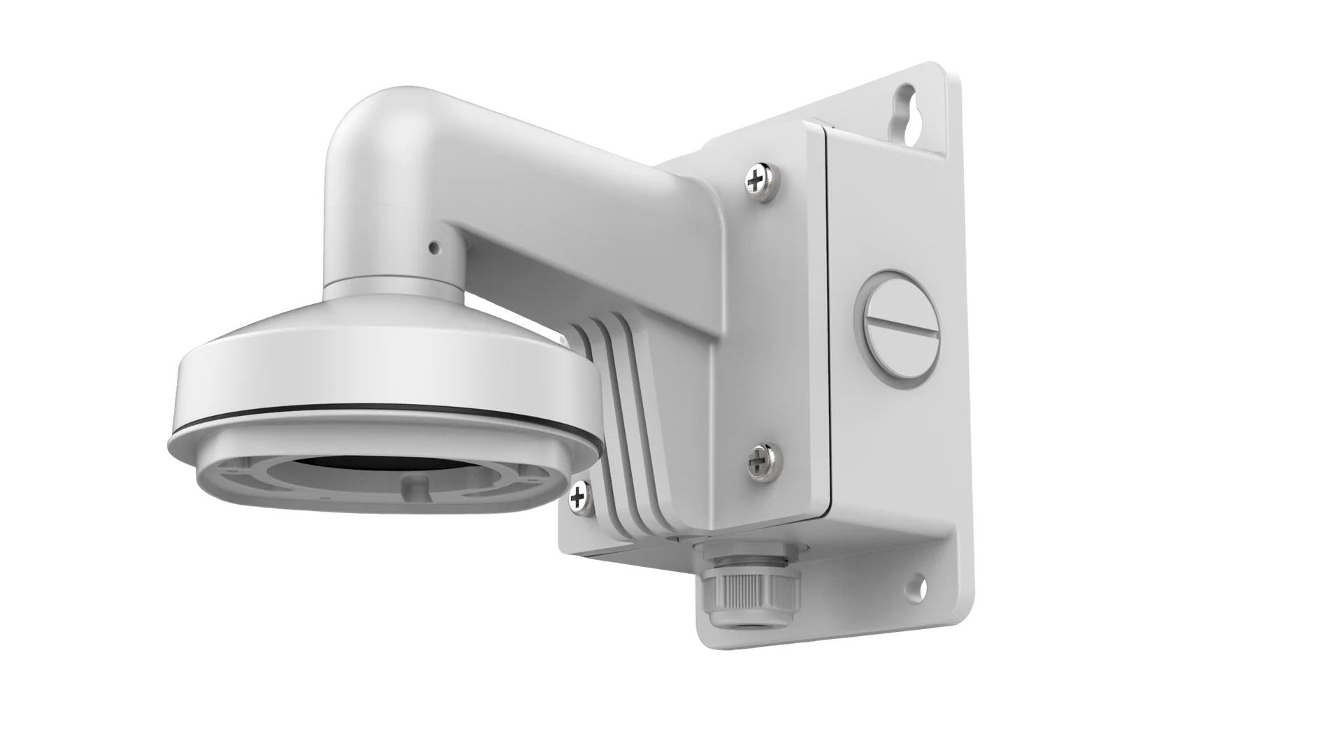 HIKVISION 1272ZJ-120B WALL MOUNT BRACKET WITH JUNCTION BOX SUIT 2CD25XX SERIES, 2YR — HIKVISION